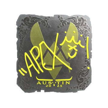 Sticker | apEX (Foil) | Austin 2025
