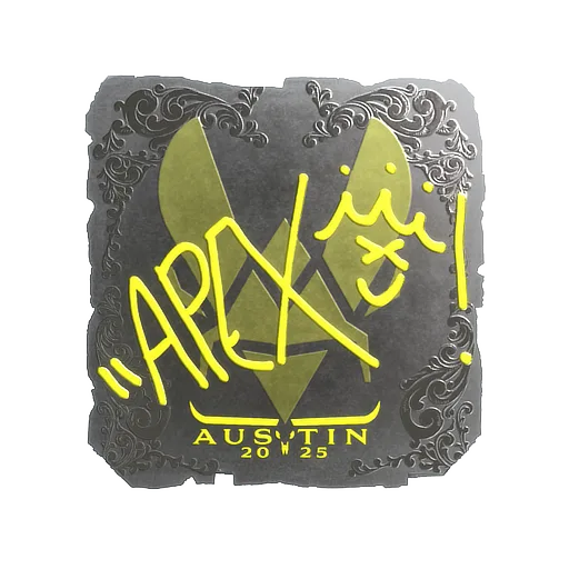Sticker | apEX (Foil) | Austin 2025