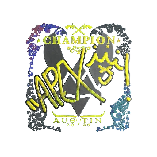 Sticker | apEX (Holo, Champion) | Austin 2025