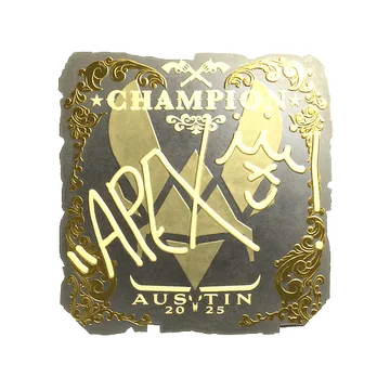Sticker | apEX (Gold, Champion) | Austin 2025