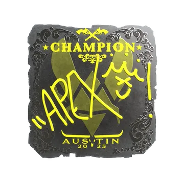 Sticker | apEX (Foil, Champion) | Austin 2025