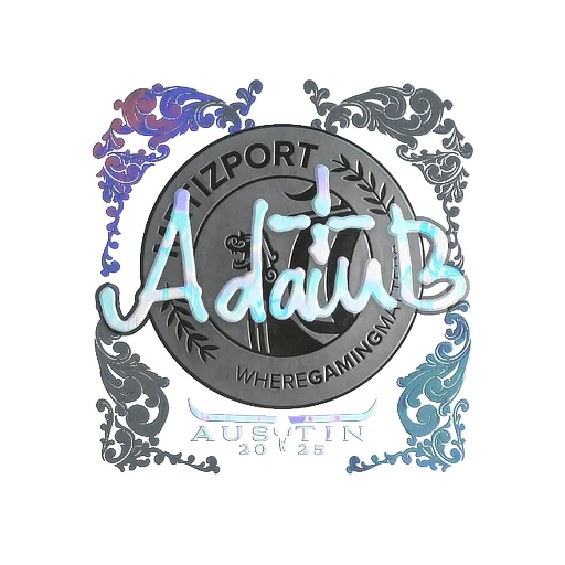 Sticker | adamb (Holo) | Austin 2025