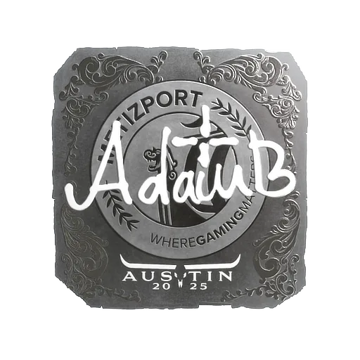 Sticker | adamb (Foil) | Austin 2025