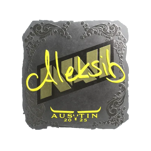 Sticker | Aleksib (Foil) | Austin 2025