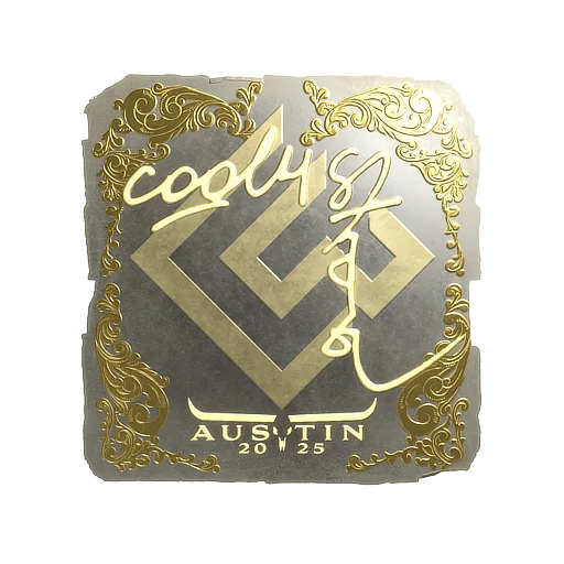 Sticker | cool4st (Gold) | Austin 2025