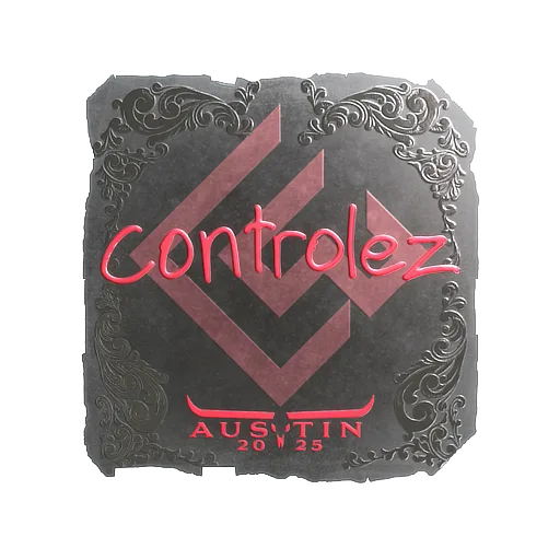 Sticker | controlez (Foil) | Austin 2025
