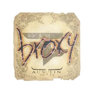Sticker | broky | Austin 2025