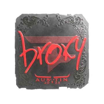 Sticker | broky (Foil) | Austin 2025