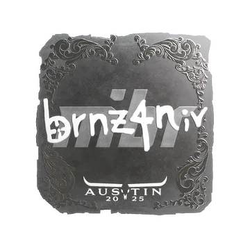 Sticker | brnz4n (Foil) | Austin 2025