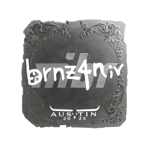 Sticker | brnz4n (Foil) | Austin 2025