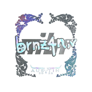 Sticker | brnz4n (Holo) | Austin 2025