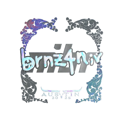 Sticker | brnz4n (Holo) | Austin 2025