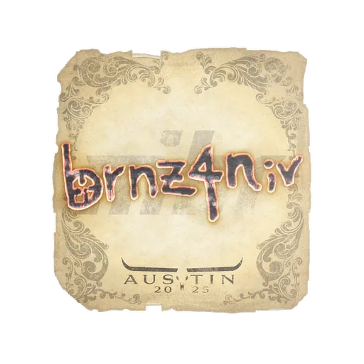 Sticker | brnz4n | Austin 2025