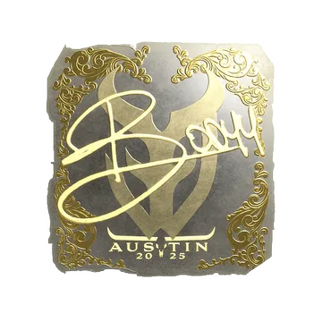 Sticker | bodyy (Gold) | Austin 2025