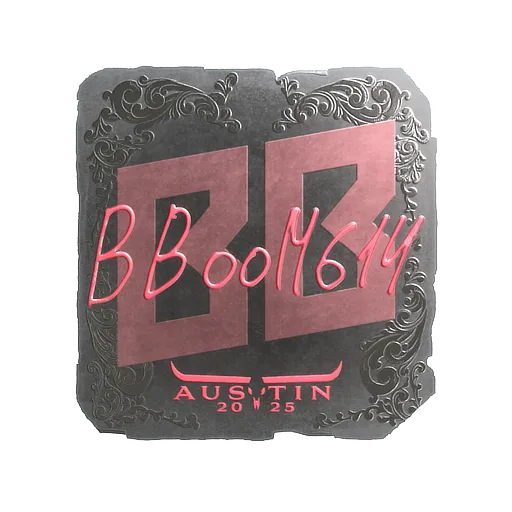 Sticker | Boombl4 (Foil) | Austin 2025