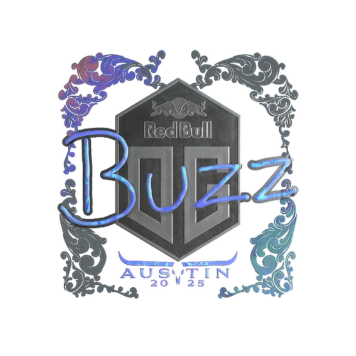 Наклейка | Buzz (голографическая) | Остин-2025