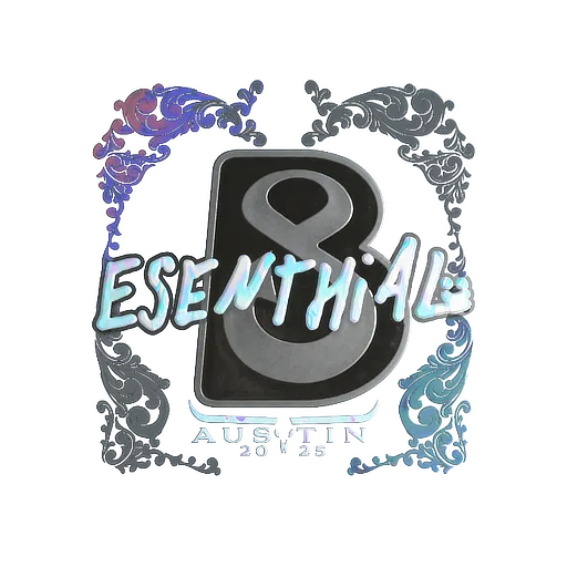 Sticker | esenthial (Holo) | Austin 2025