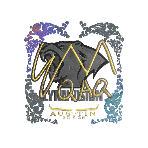 Sticker | EmiliaQAQ (Holo) | Austin 2025