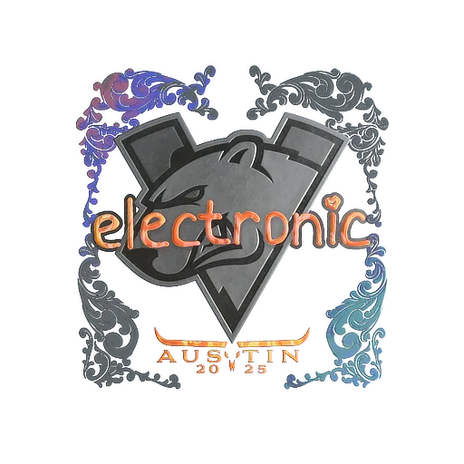 Sticker | electronic (Holo) | Austin 2025
