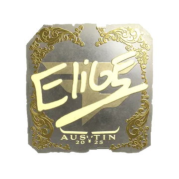 Sticker | EliGE (Gold) | Austin 2025