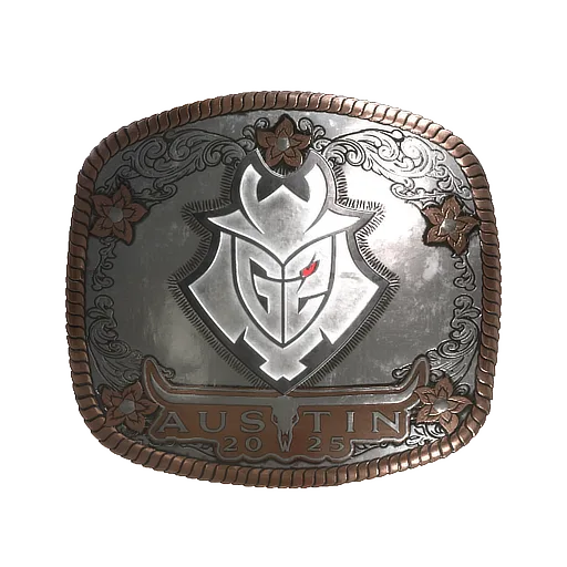 Наклейка | G2 Esports (металлическая) | Остин-2025