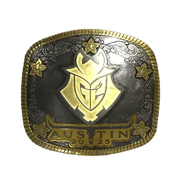 Sticker | G2 Esports (Gold) | Austin 2025