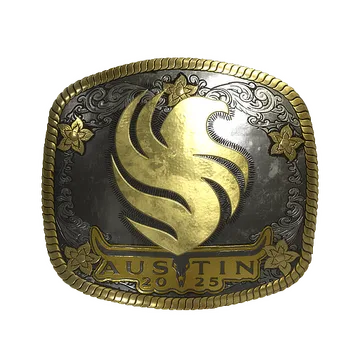Sticker | Falcons (Gold) | Austin 2025