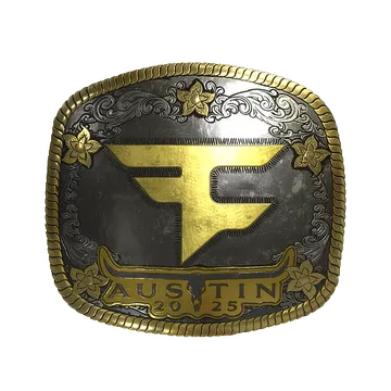 Sticker | FaZe Clan (Gold) | Austin 2025