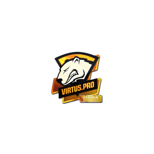 Наклейка | Virtus.Pro (голографическая) | Атланта-2017