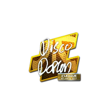 Sticker | disco doplan (Foil) | Atlanta 2017