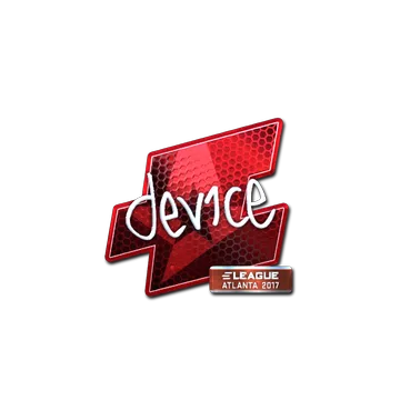Sticker | device (Foil) | Atlanta 2017