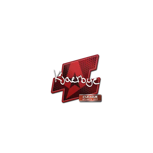 Наклейка | Kjaerbye | Атланта-2017