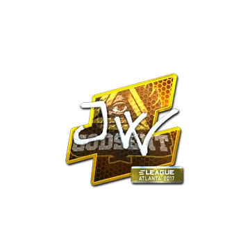 Sticker | JW (Foil) | Atlanta 2017