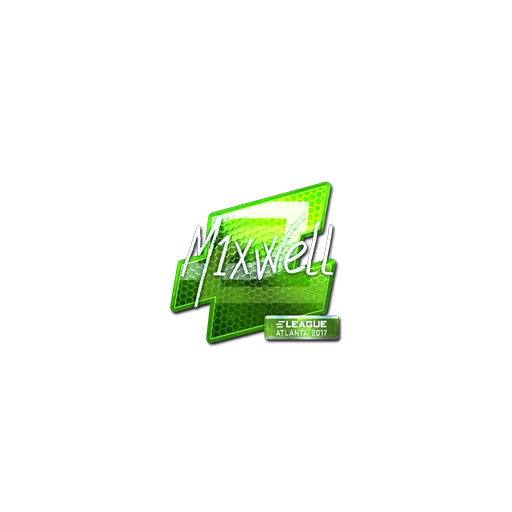 Наклейка | mixwell (металлическая) | Атланта-2017