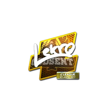 Sticker | Lekr0 (Foil) | Atlanta 2017