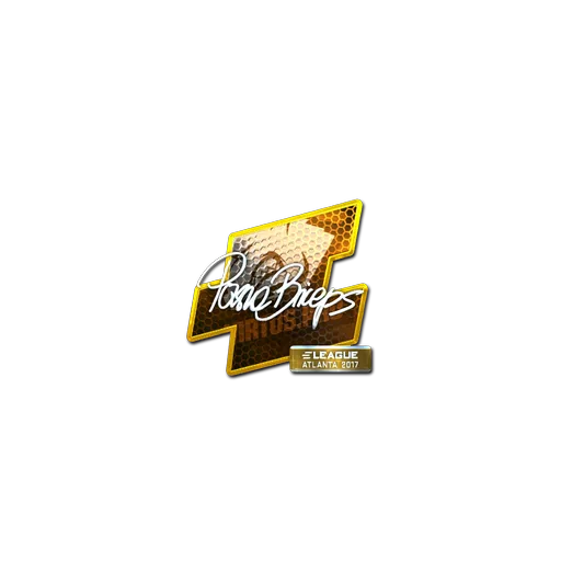 Sticker | pashaBiceps (Foil) | Atlanta 2017