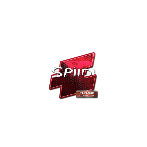 Наклейка | Spiidi (металлическая) | Атланта-2017