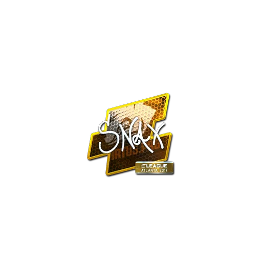 Наклейка | Snax (металлическая) | Атланта-2017