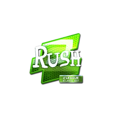 Sticker | RUSH (Foil) | Atlanta 2017
