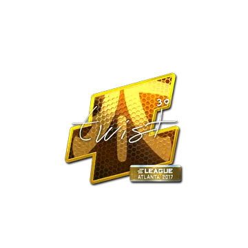 Sticker | twist (Foil) | Atlanta 2017