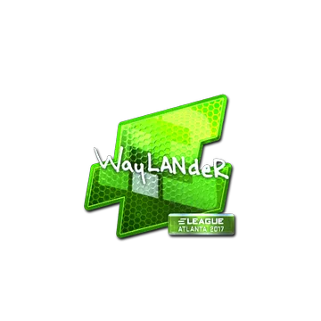 Sticker | wayLander (Foil) | Atlanta 2017