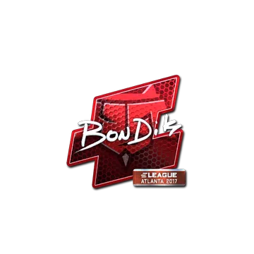Sticker | bondik (Foil) | Atlanta 2017