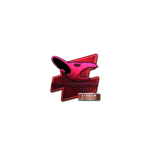 Наклейка | mousesports (металлическая) | Атланта-2017