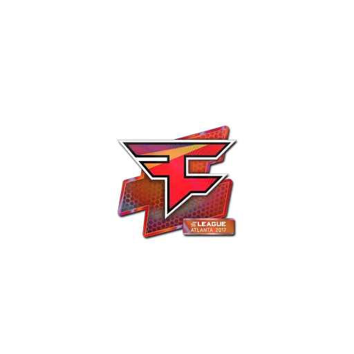 Наклейка | FaZe Clan (голографическая) | Атланта-2017