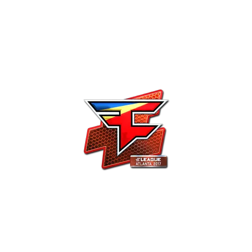 Наклейка | FaZe Clan (металлическая) | Атланта-2017