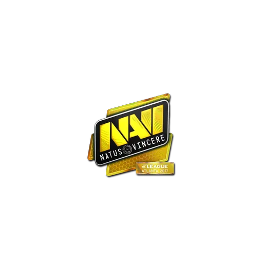 Наклейка | Natus Vincere (голографическая) | Атланта-2017