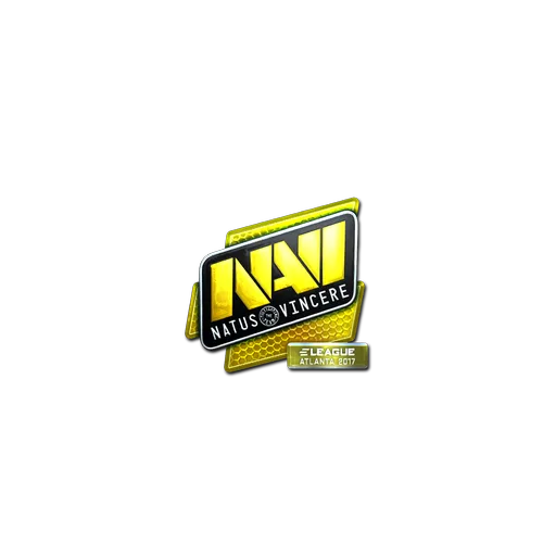 Наклейка | Natus Vincere (металлическая) | Атланта-2017