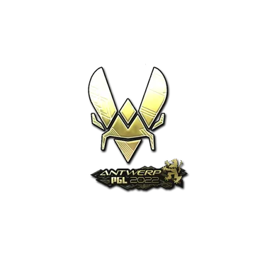 Sticker | Vitality (Gold) | Antwerp 2022