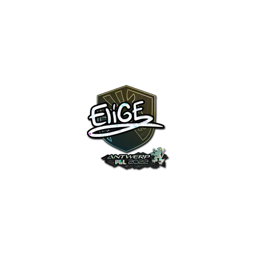 Sticker | EliGE (Glitter) | Antwerp 2022