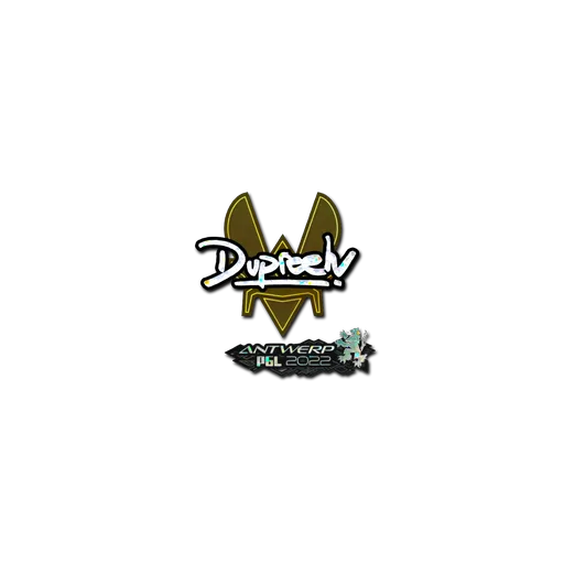 Sticker | dupreeh (Glitter) | Antwerp 2022